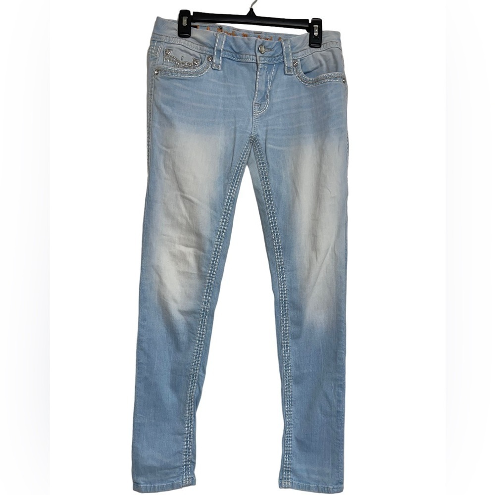 Rock Revival Miriam Ankle Skinny jeans. Size 29 GUC light wash